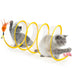 Collapsible Cat Tunnel Interactive Feather Plush Toy