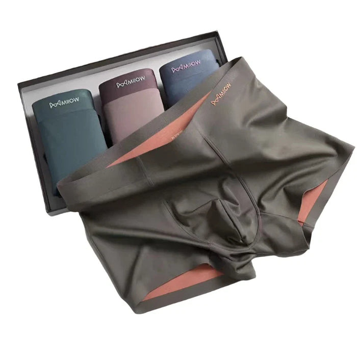 Pack Of 3 Modal Mens Boxer Shorts Antibacterial