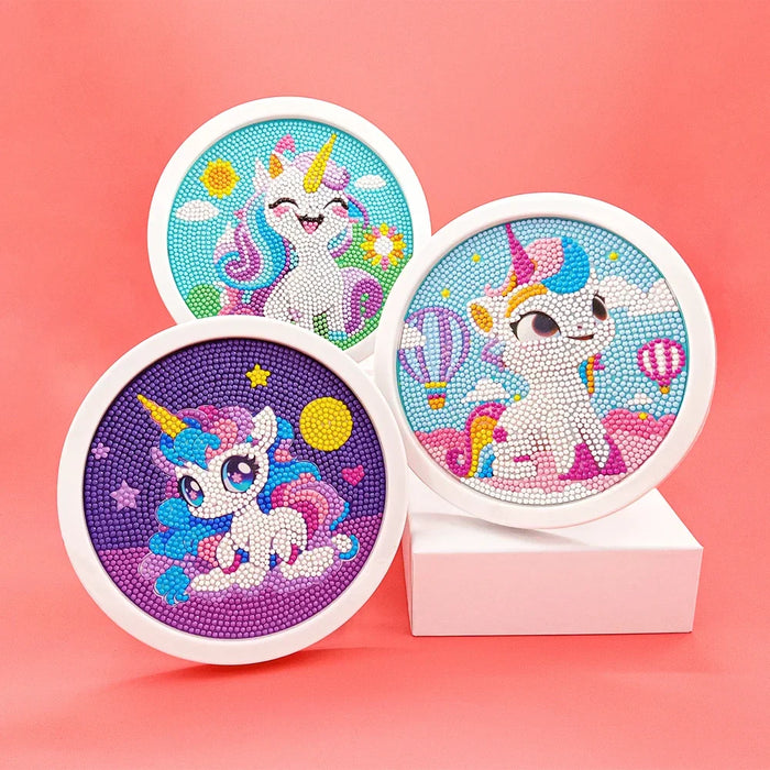 5d Unicorn Diamond Painting Kit For Kids