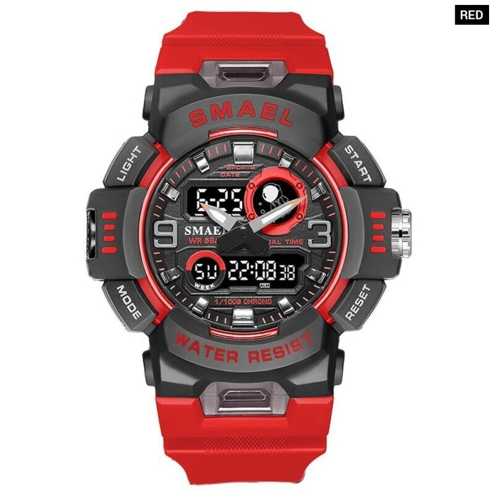 Sport Watches Digital Watch Led 50m Waterproof Military