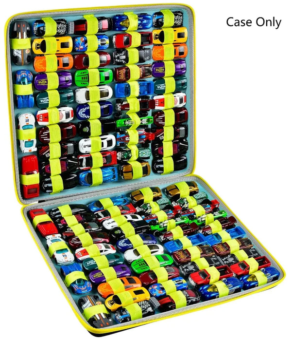 Portable Toy Car Storage Case Fits 88 Cars Box Only