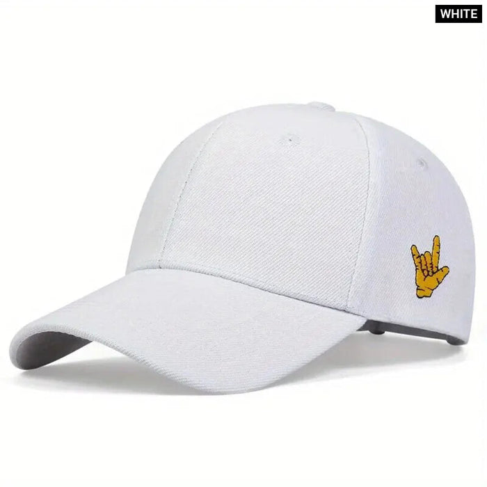 Adjustable Embroidered Baseball Cap / Hat For Outdoor Wear