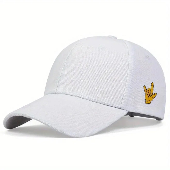 Adjustable Embroidered Baseball Cap / Hat For Outdoor Wear