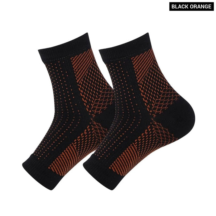 1 Pair Soothe Compression Socks For Neuropathy Pain And Ankle Brace Plantar