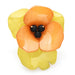 Acrylic Big Flower Brooch 4 Colour Fashion Pin Party Office