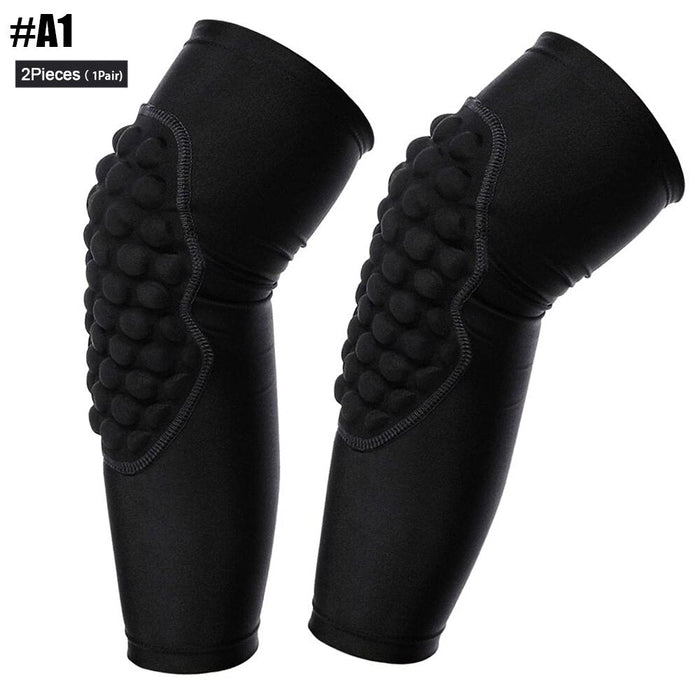 1Pair Anti-Collision Thickened Knee Pads For Basketball Football Bicycle