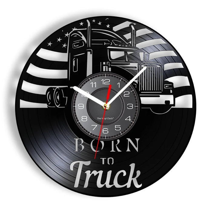 Retro Farm Truck Wall Clock