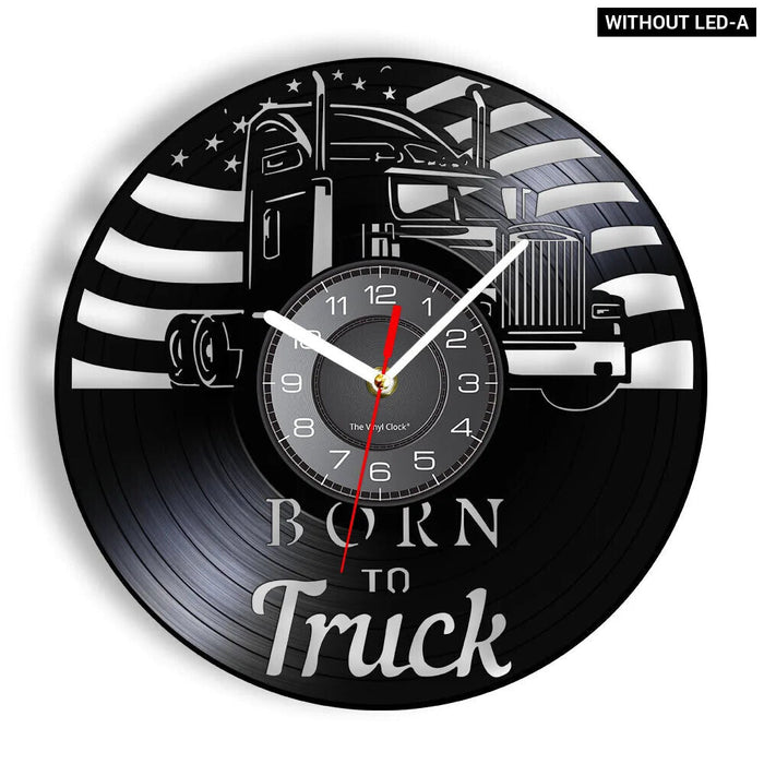 Retro Farm Truck Wall Clock