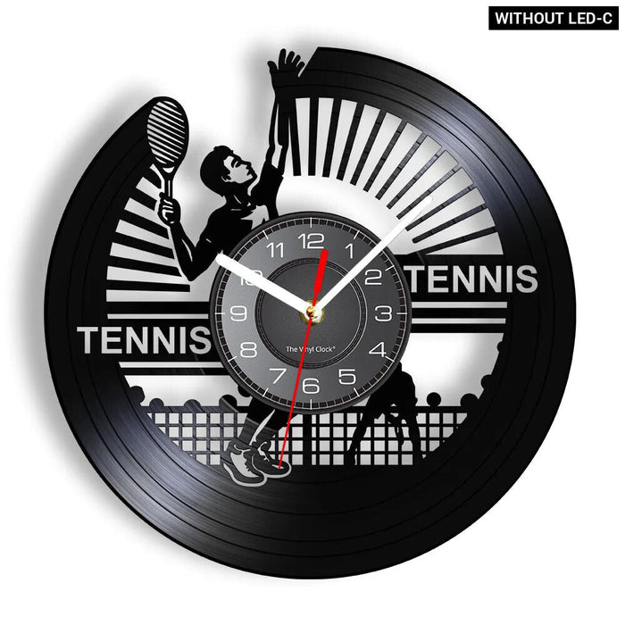 Grand Slam Tennis Wall Clock