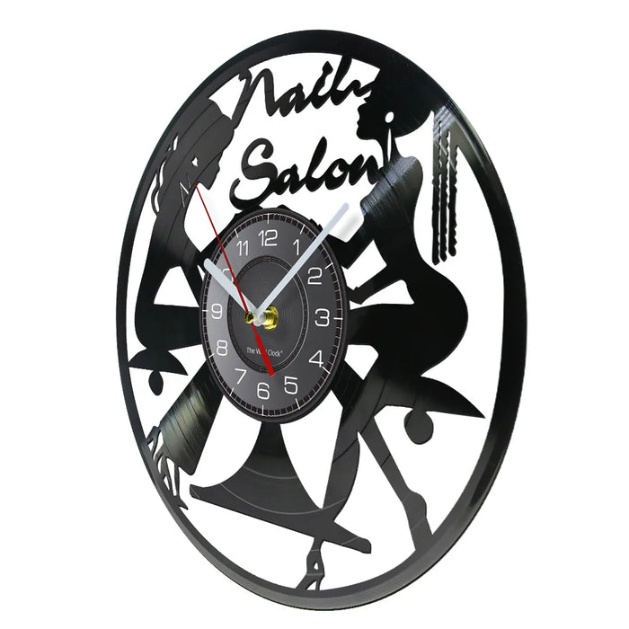 Manicure And Pedicure Salon Wall Clock