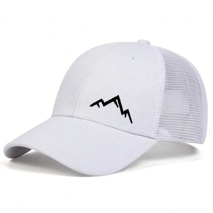 Adjustable Mountain Range Baseball Cap / Hat For Outdoor Sun Protection