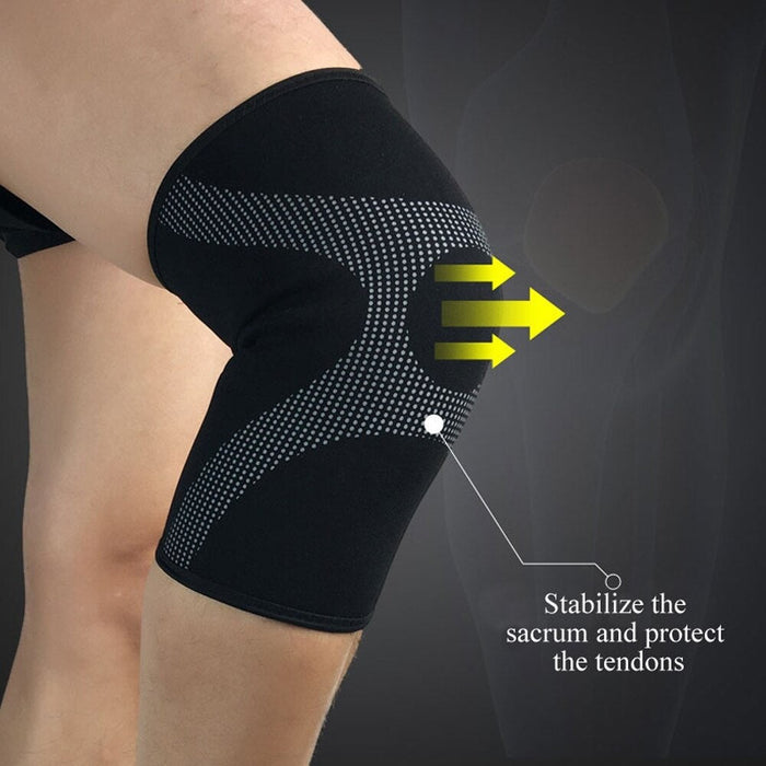 1Pc Knee Brace Compression Sleeve For Running Joint Pain Relief