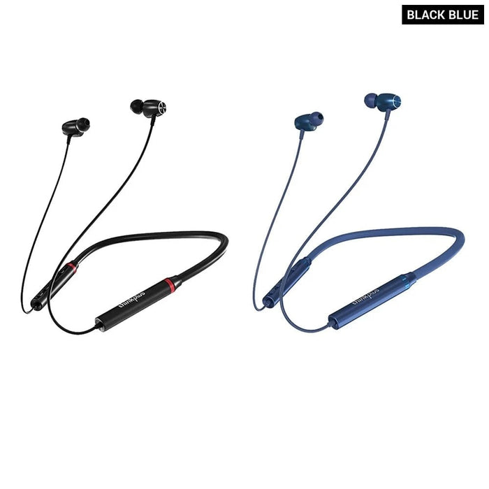 Wireless Bluetooth 5.0 He05X Waterproof Hifi Sound Magnetic Neckband 8H Sports Earphones