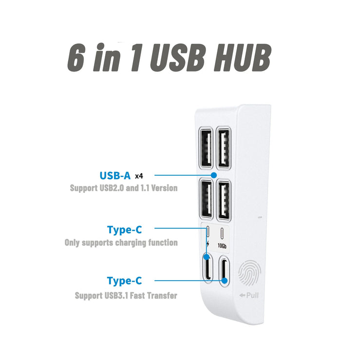 High Speed Usb Hub For Ps5 Slim Console