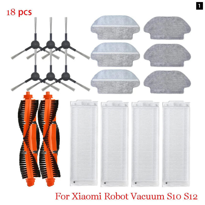 Xiaomi Robot Vacuum Parts Main Brush And Mop Set