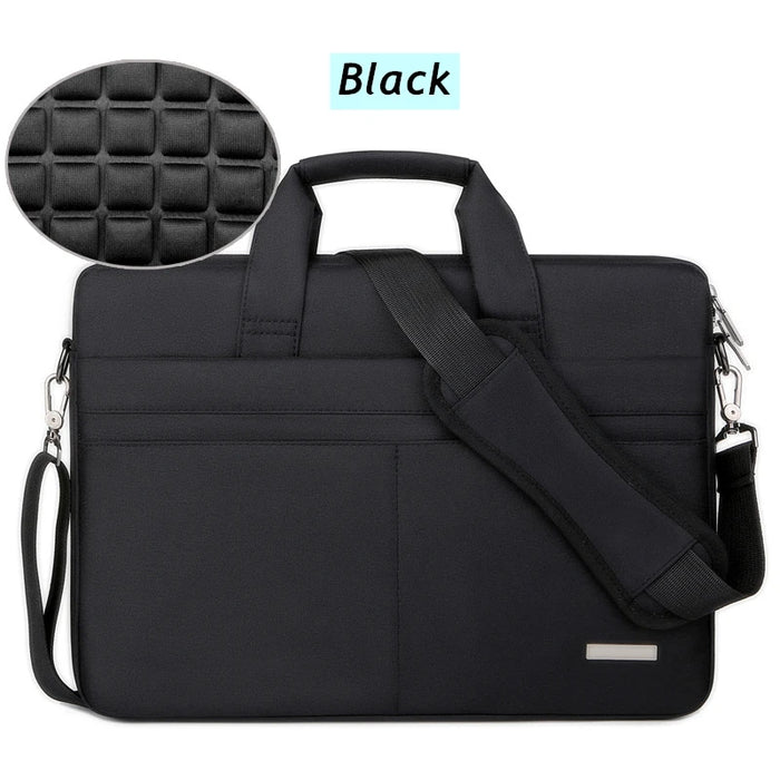 For Macbook Notebook Unisex 14,15.4,15.6,17.3 Inch Shoulder Case Shockproof Laptop Bag