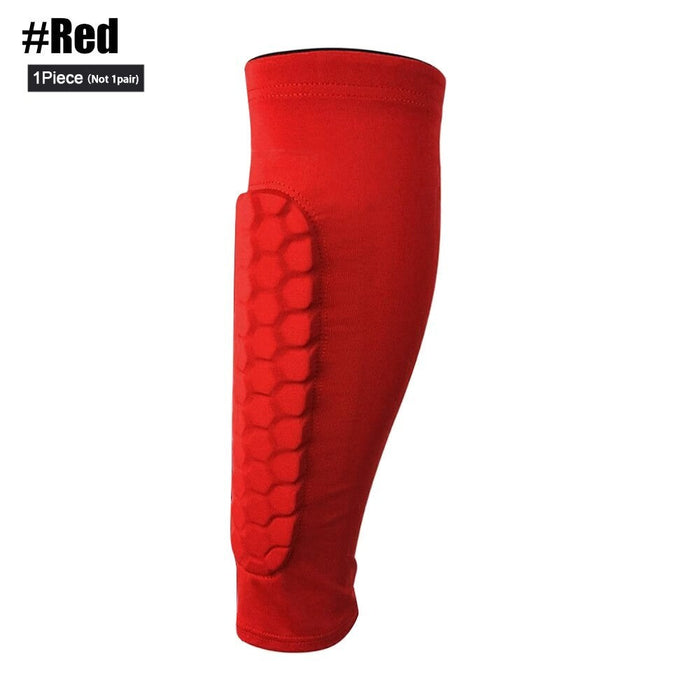 Honeycomb Sports Shinguards Protective Leg Sleeves For Soccer Football