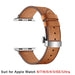 Leather Strap for Apple Watch Band 45mm 41mm 44mm 40mm 42mm