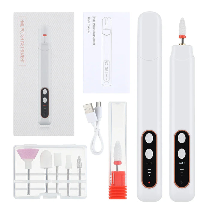 5 In 1 Mini Electric Nail Drill Kit For Manicure