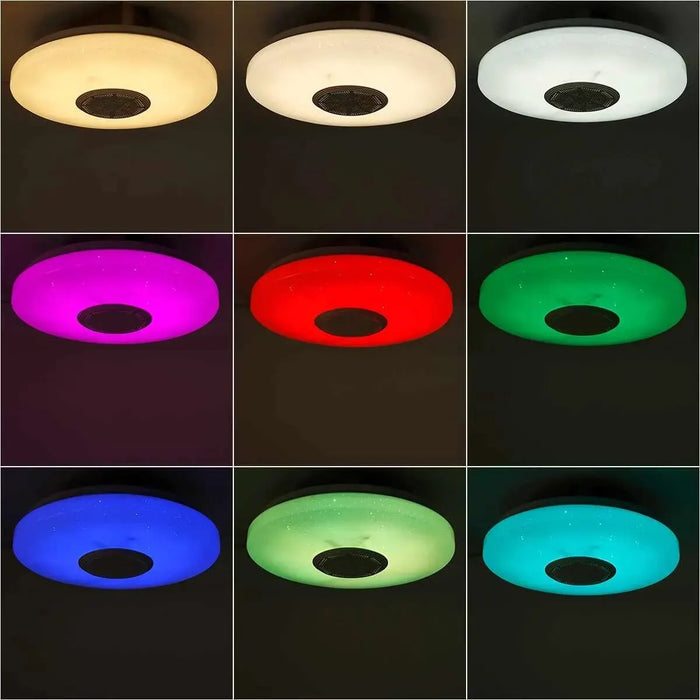 Smart Rgb Ceiling Lamps With Music And Remote 42W 60W