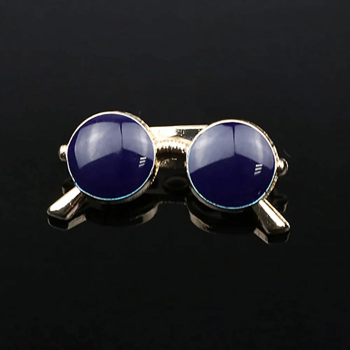 Alloy Glasses Brooch Enamel Pin For Men And Women