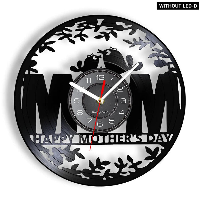 Personalized Grandma And Granddaughter Wall Clock