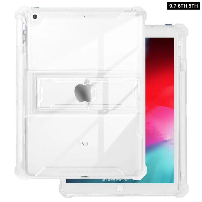 Tpu Stand Case For Ipad 10 9 10Th Protective Cover For Ipad 9.7 Pro 11 10.5 Air 5 4 3 10.2 9Th 8Th 7Th Gen Pro 12 9 Mini 6