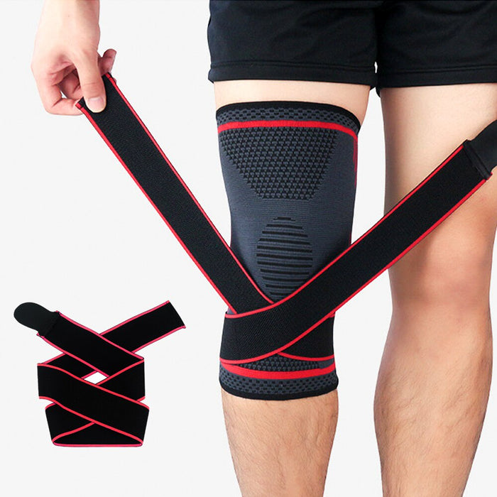 Elastic Knee Bandage For Weight Lifting Squats