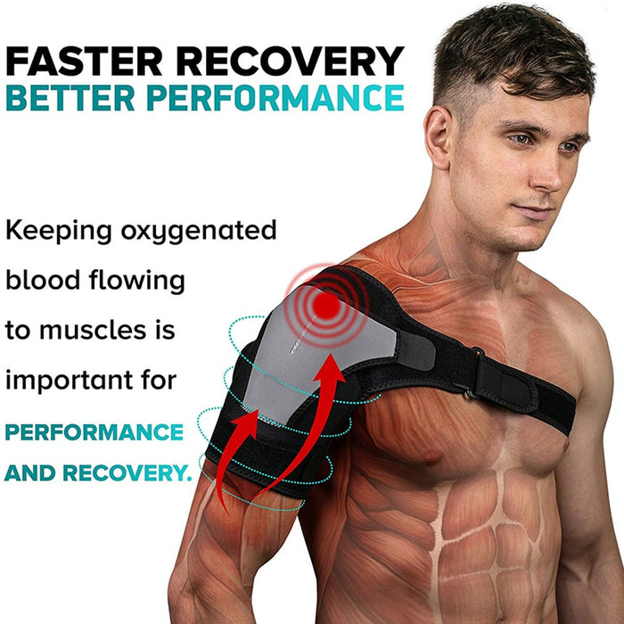 Shoulder Compression Brace Strap for Shoulder Joint Pain Relief Dislocated