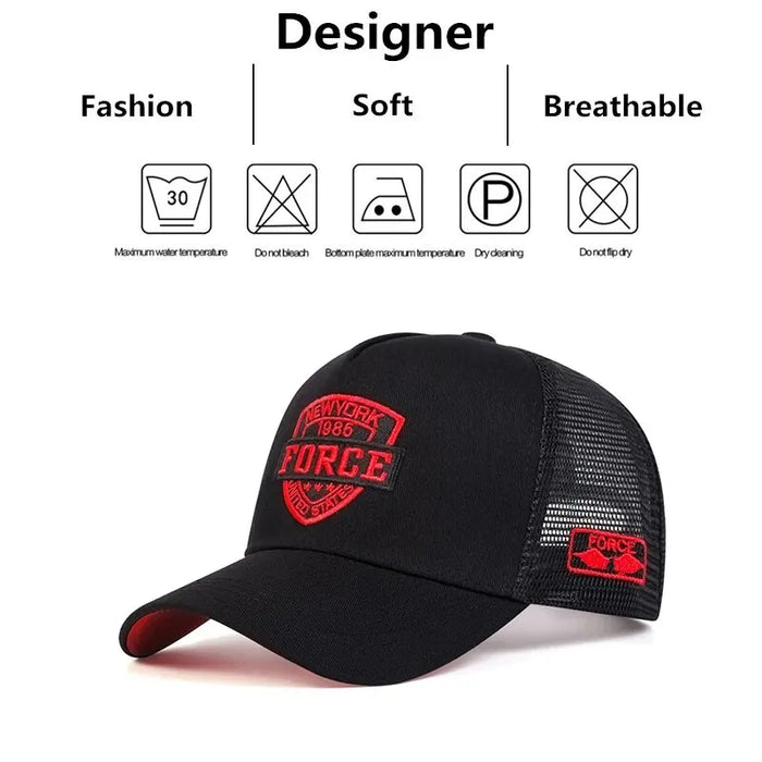 Breathable Mesh Baseball Cap / Hat