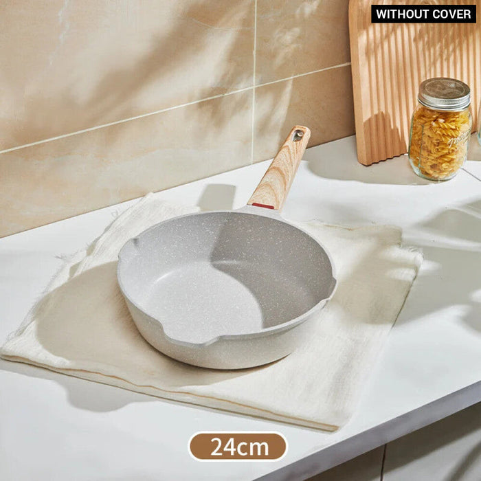 Nonstick Aluminum Wok With Medical Stone Coating