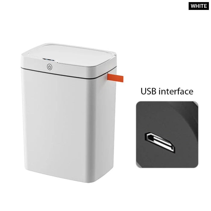 Smart Touchless Trash Bin For Kitchen And Bathroom