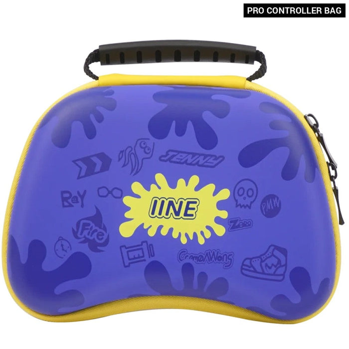 Purple-yellow Games Protective Case Cover Accessories