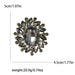 Luxury Women Brooch 10 Colour Crystal Pin For Party Clothing