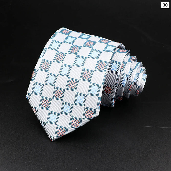 Polyester Necktie For Men For Business Meetings Formal Events And Daily Wear