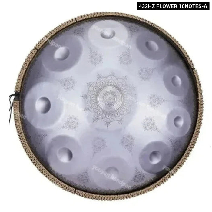 9/10/12/14 Tone 22 Inches 432Hz 440Hz D Minor Steel Tongue Handpan Drum For Yoga & Meditation