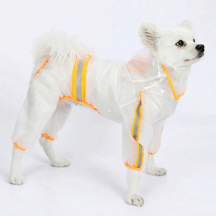 Pet Raincoat Jumpsuit For Dogs