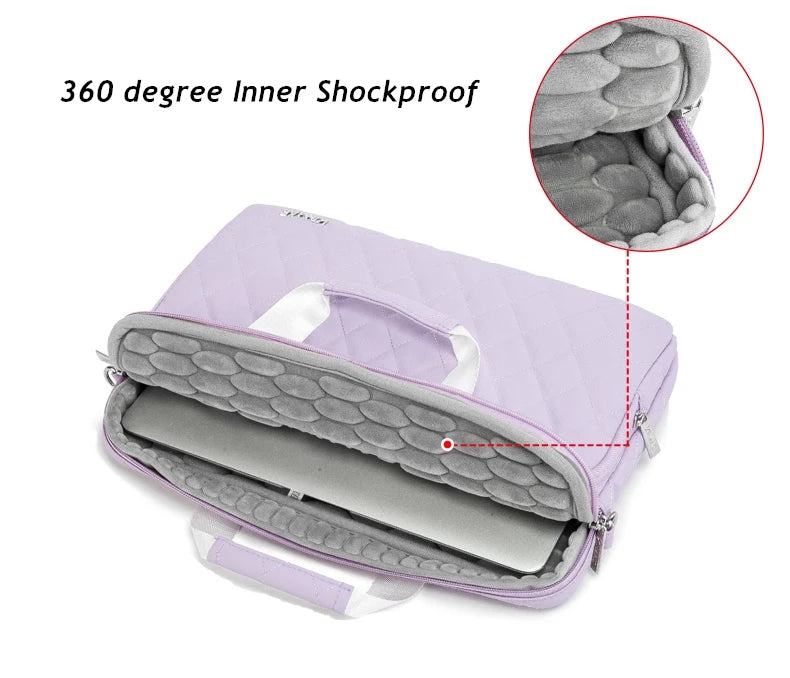 For Macbook Air Pro Notebook Mens 13,14,15,15.6 Inch Shoulder Messenger Case Waterproof Laptop Bag