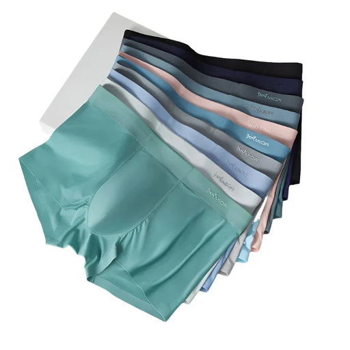 Pack Of 3 120d Ice Silk Mens Boxer Briefs