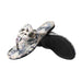 Summer Womens Printed Leather Casual Fashion Thin Sole