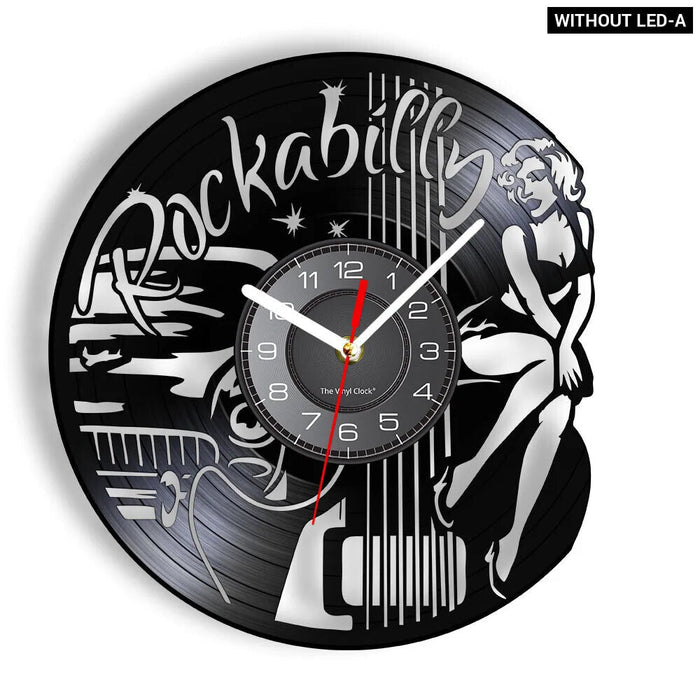 Retro Vinyl Record Wall Clock