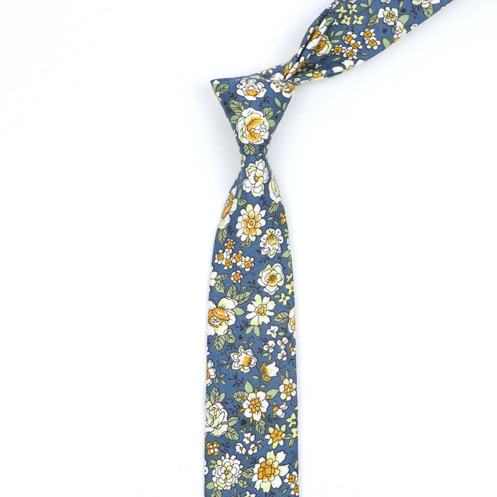 Cartoon Neck Ties For Men Slim Casual Cotton For Weddings And Parties