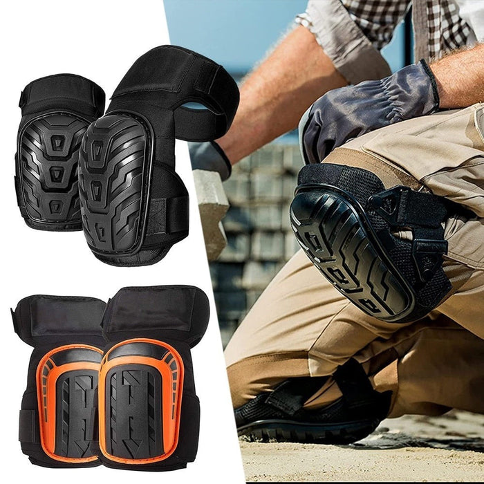 Comfortable Heavy Duty EVA Foam Knee Pads with Adjustable Straps for Working, Gardning