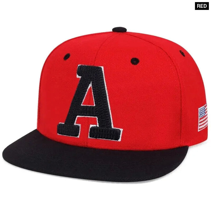 Adjustable Letter A Embroidered Baseball Cap / Hat