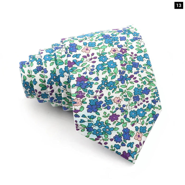 Stunning 42 Colour Floral Tie For Weddings Business And Daily Wear