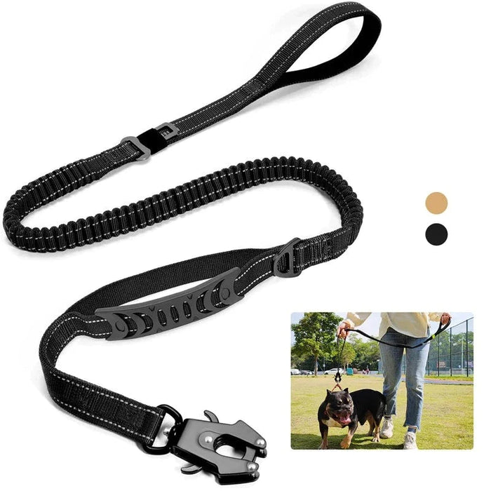 Tactical Dog Leash Heavy Duty Bungee Lead