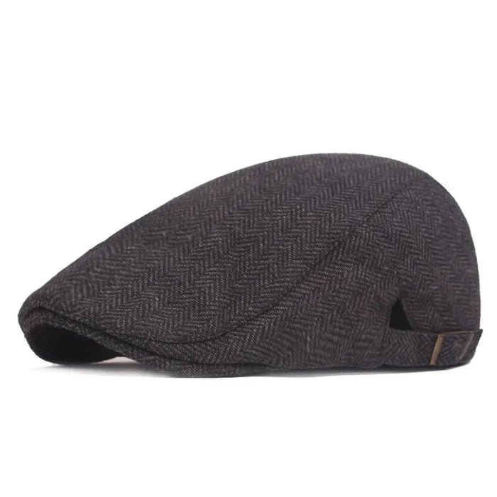 Retro Herringbone Sboy Cap / Hat For Men