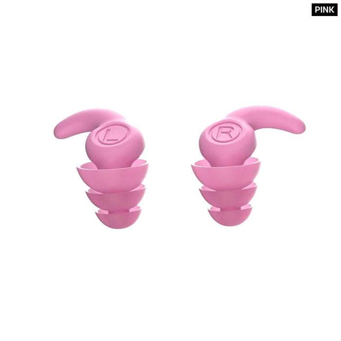 Soft Silicone Earplugs For Noise Reduction And Sleep