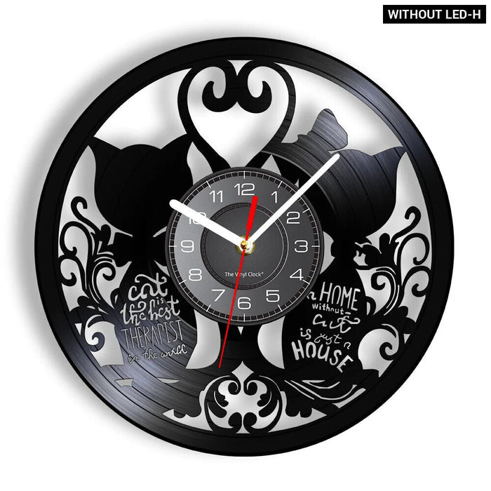 Cat Lovers Housewarming Wall Clock