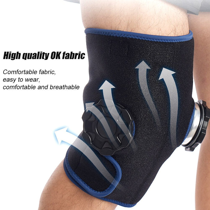 1 Set Reusable Knee Ice Pack Wrap Hot Cold Therapy for Meniscus Tear Injury Recovery